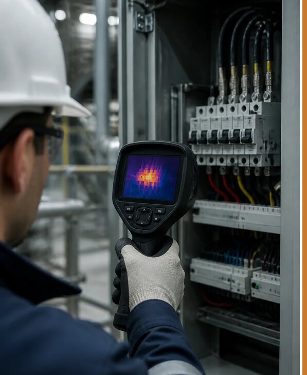 Тепловой контроль оборудования в Чебоксарах для безопасности работ